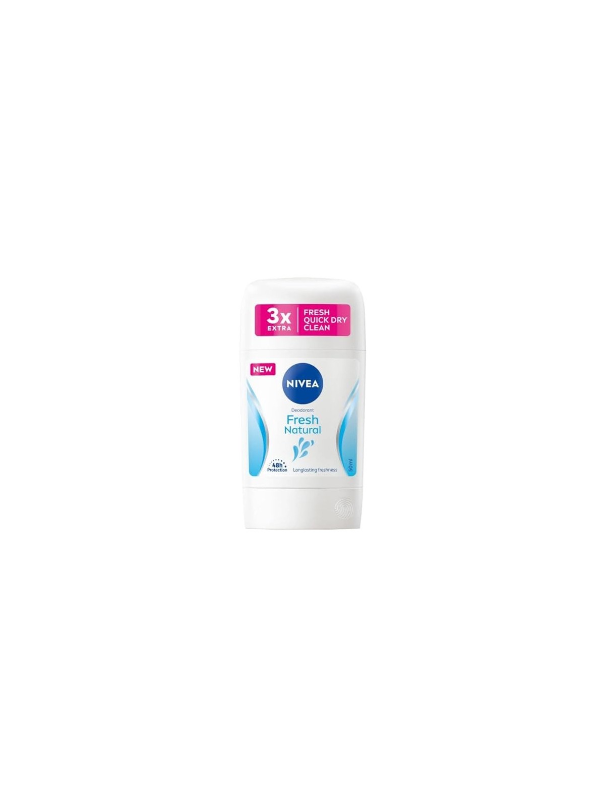 NIVEA Fresh Deodorante stick naturale 50ml