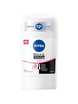 NIVEA BlackWhite Invisible Stick antitraspirante trasparente 50ml