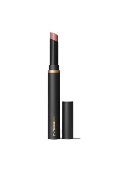 MAC Powder Kiss Velvet Blur Slim Stick Lipstick Rossetto idratante 2 g donna 892 Over The Taupe