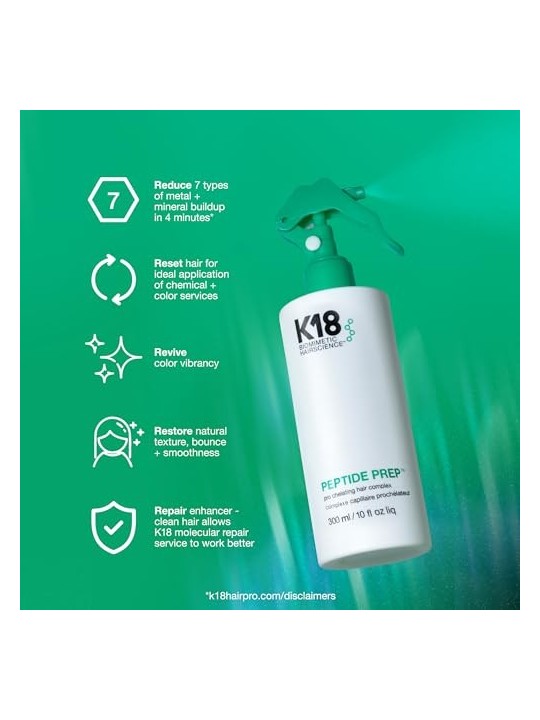 K18 Peptide Prep Pro Chelating Hair Complex 300ml