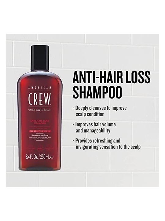 American Crew Shampoo anticaduta uomo 250ml