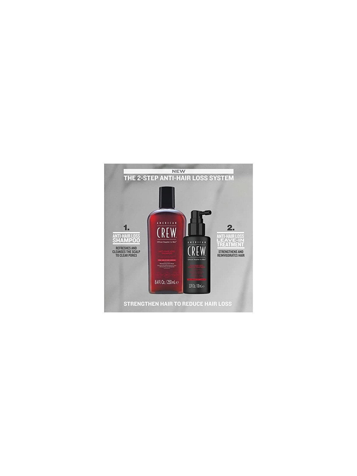 American Crew Shampoo anticaduta uomo 250ml