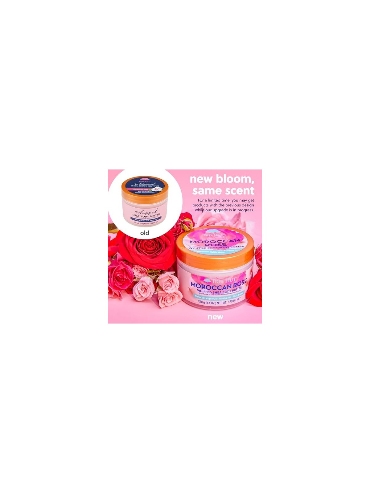 Tree Hut SOUFL BUTTER Corpo Rosa Marocchino Unisex 240 gr
