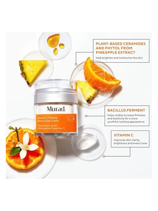 Murad Essential-C Firming Radiance Day Cream 50ml Murad www.essenzetotalstyle.com 