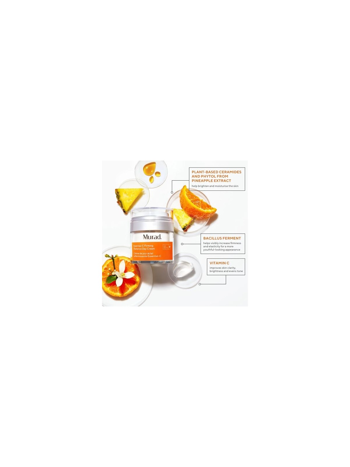 Murad Essential-C Firming Radiance Day Cream 50ml Murad www.essenzetotalstyle.com 