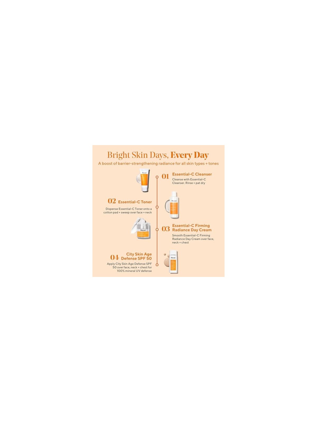 Murad Essential-C Firming Radiance Day Cream 50ml Murad www.essenzetotalstyle.com 