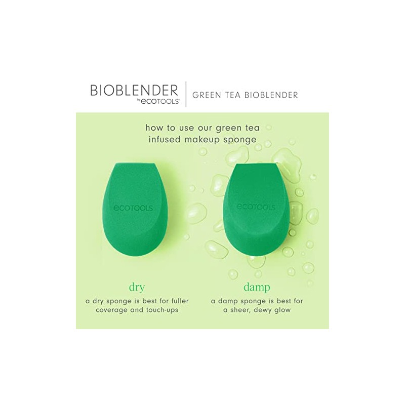 EcoTools Bioblender Spugnetta per il trucco al t verde Spugna per il trucco donna 1 unit