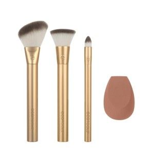 Set pennelli viso EcoTools Miscela metalli preziosi