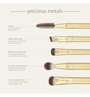 EcoTools Set occhi illuminante per metalli preziosi Set di pennelli donna 1 unit