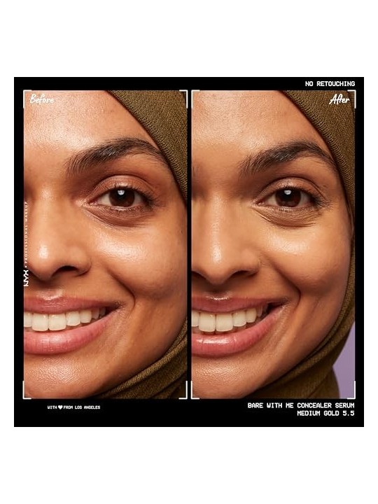 Nyx Bare With Me Correttore Siero Medium Golden 96ml