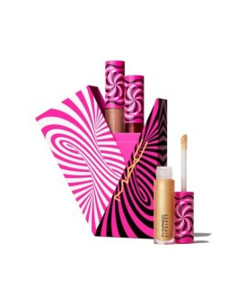 Set di Trucchetti MAC Lipglass Gloss per Labbra Optical Delusion 24 g e Tiktalk of the Town 24 g