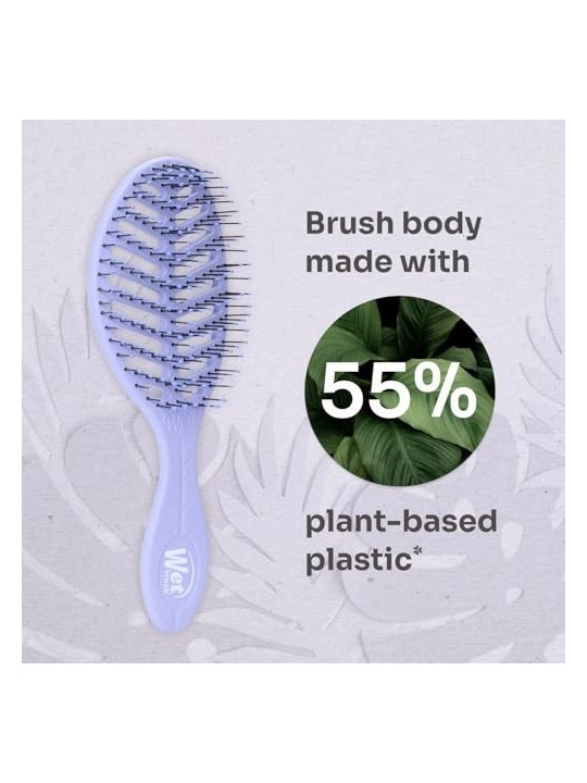 Spazzola per capelli Wet Brush Go Green Speed Dry viola
