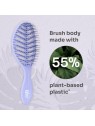 Spazzola per capelli Wet Brush Go Green Speed Dry viola