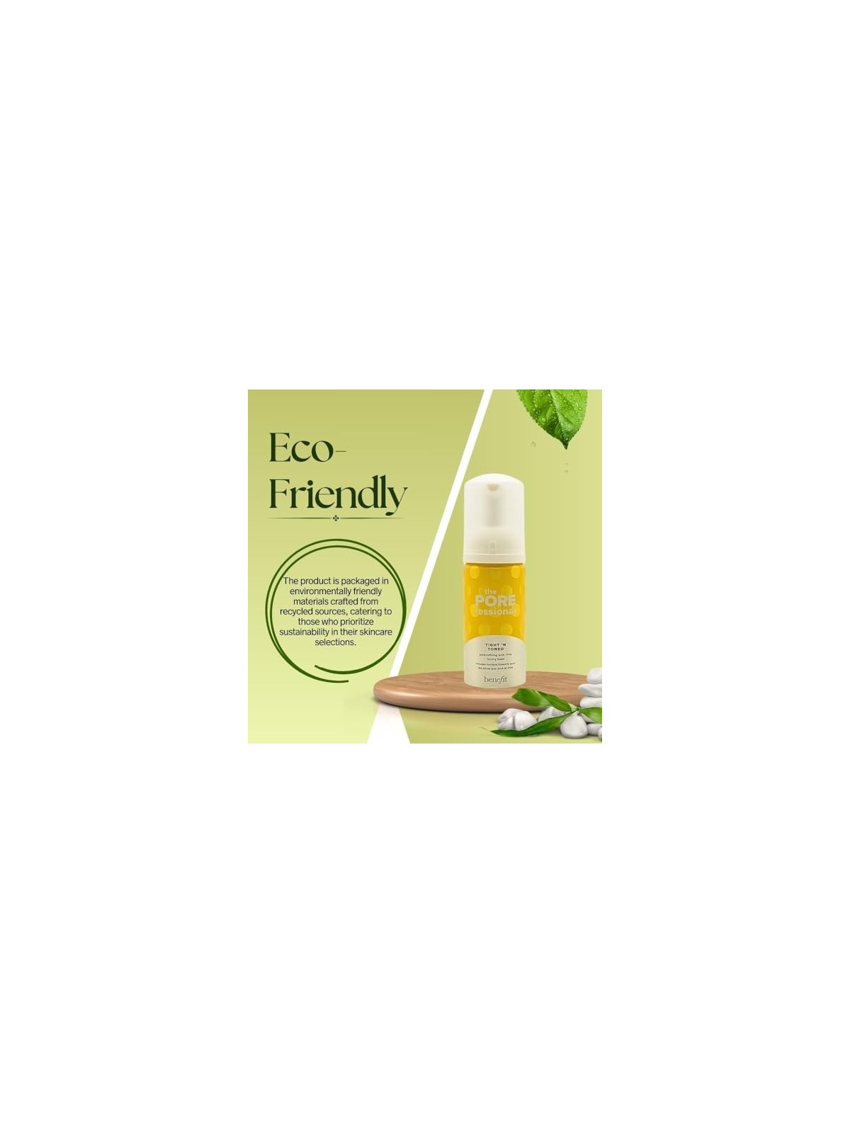 Benefit Tonico viso in schiuma The Pore Fessional Tight `N Toned Schiuma tonificante AHA + PHA Pore-Refining - Volume: 60ml donn