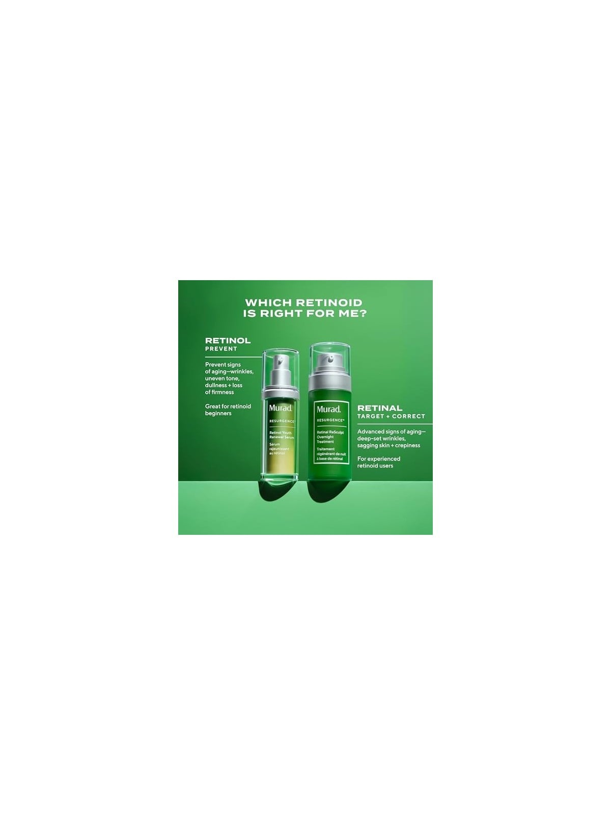 Murad Retinal Resculpt Overnight Treatment 30ml Murad Skincare www.essenzetotalstyle.com 