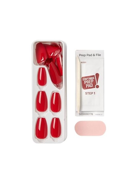 Unghie autoadesive Kiss My Face imPRESS Color MC Reddy or Not 30 pz donna
