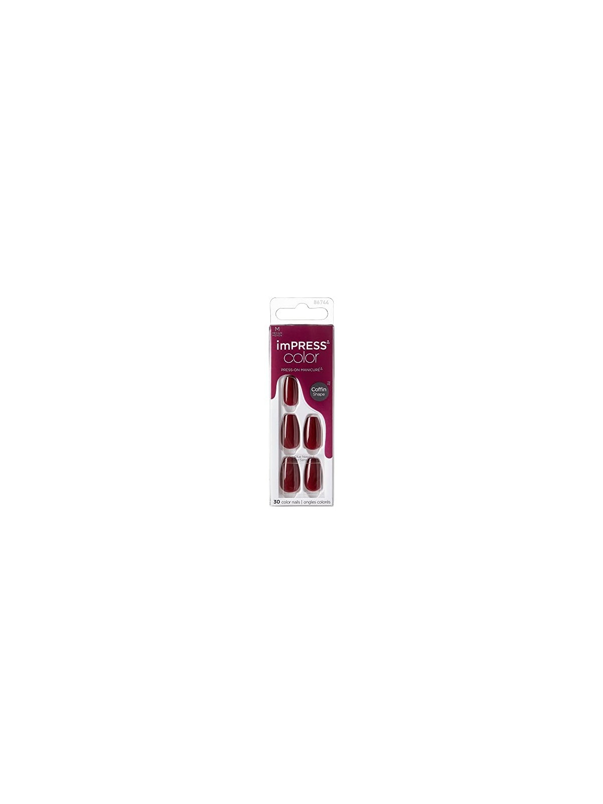 Unghie Kiss My Face ImPRESS Color MC Winery a New York Nails 30 pz donna
