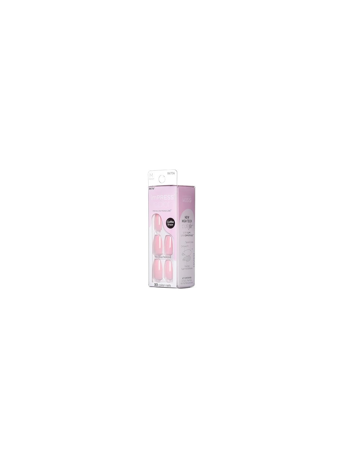 Kiss My Face ImPRESS Color MC Pink Dream Unghie 30 pz donna