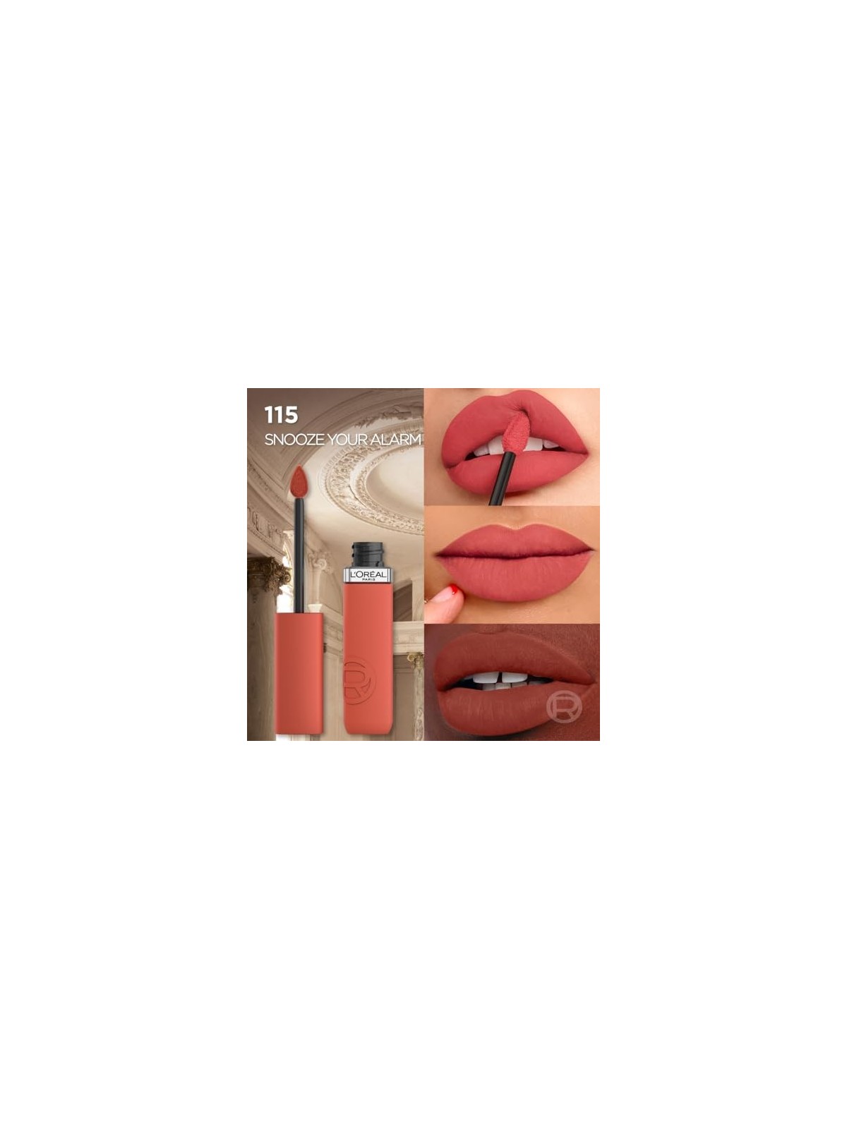 Rossetto liquido L'Orï¿½ï¿½al Paris INFAILLIBLE MATTE RESISTANCE 115 - snooze your wing 5ml