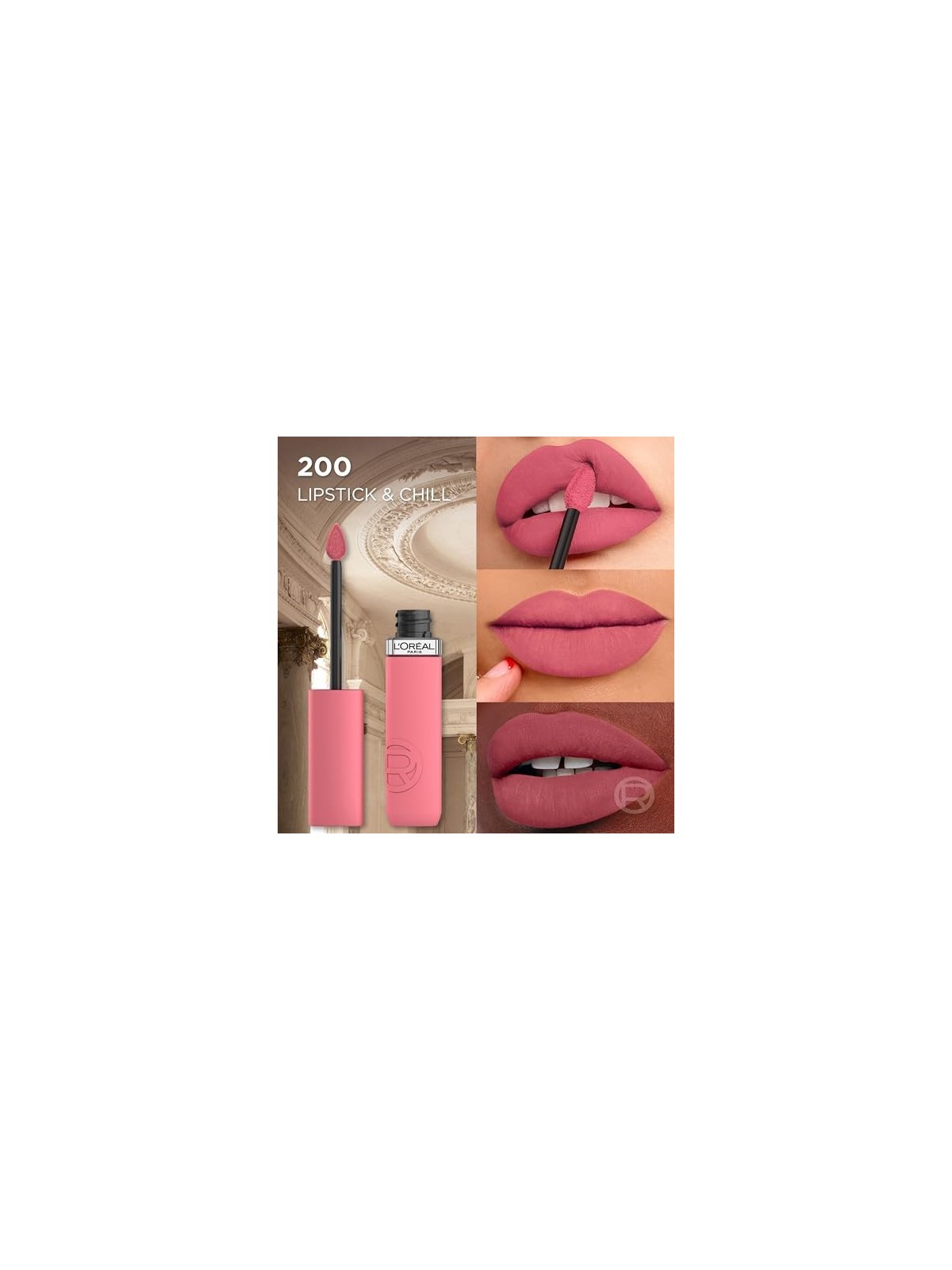 L'Orï¿½ï¿½al Paris INFAILLIBLE MATTE RESISTANCE liquid lipstick 200 - lipstick and chill 5ml