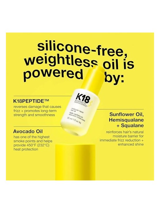 K18 Molecular Repair Hair Oil 30ml