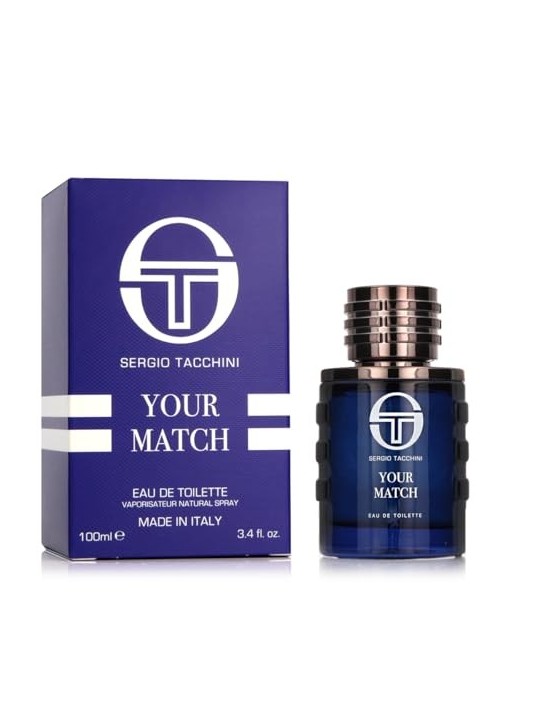 Sergio Tacchini Your Match Eau de Toilette Uomo 100ml