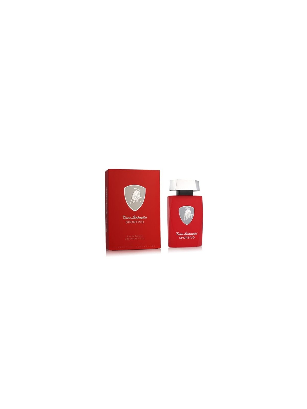 Lamborghini eau de toilette sportiva uomo 200ml