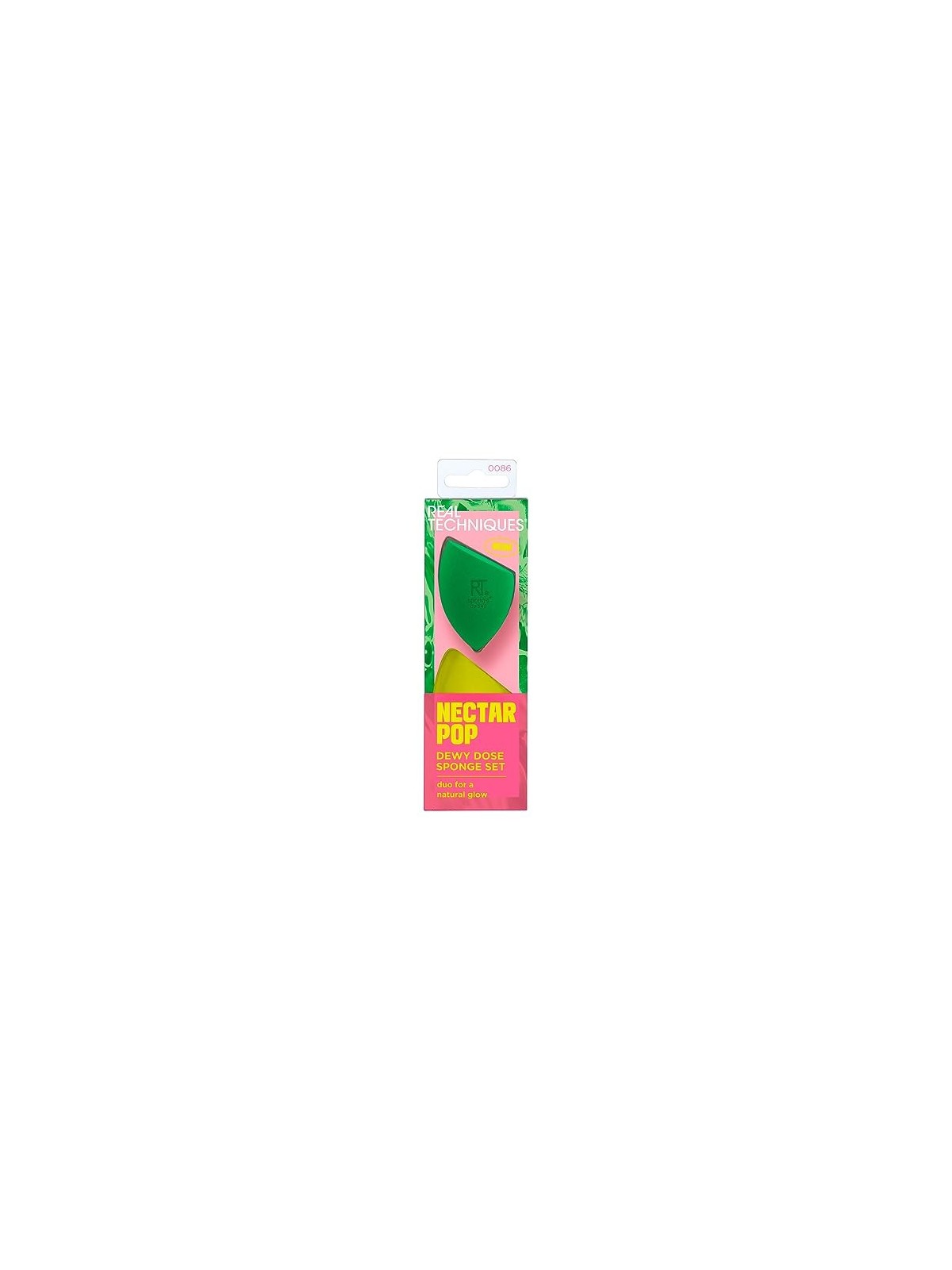 Real Techniques Set di spugne per dose di Nectar Pop Dewy donna 2 unit