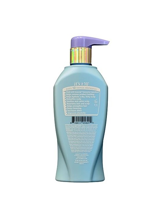 It's a 10 Scalp Restore Charcoal Miracle Shampoo 295.7ml woman