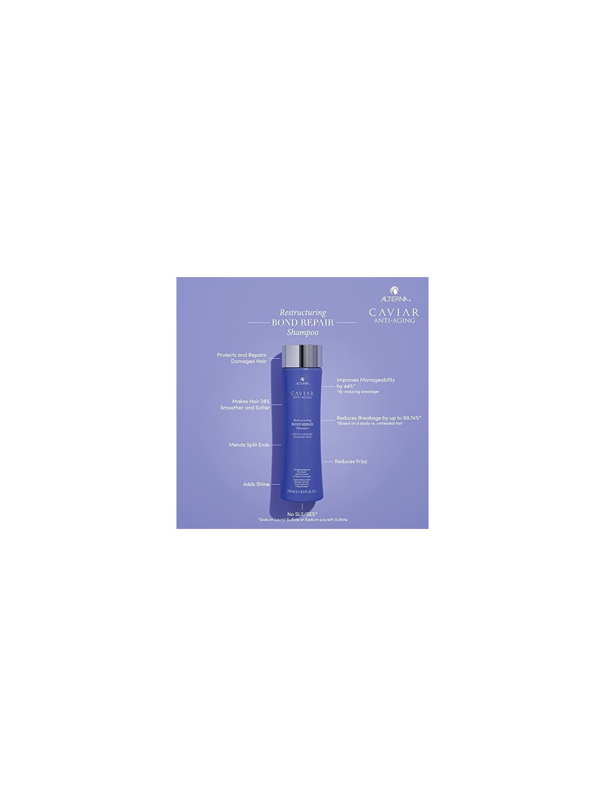 Alterna CAVIAR RISTRUTTURANTE BOND shampoo di riparazione retro bar 976ml unisex
