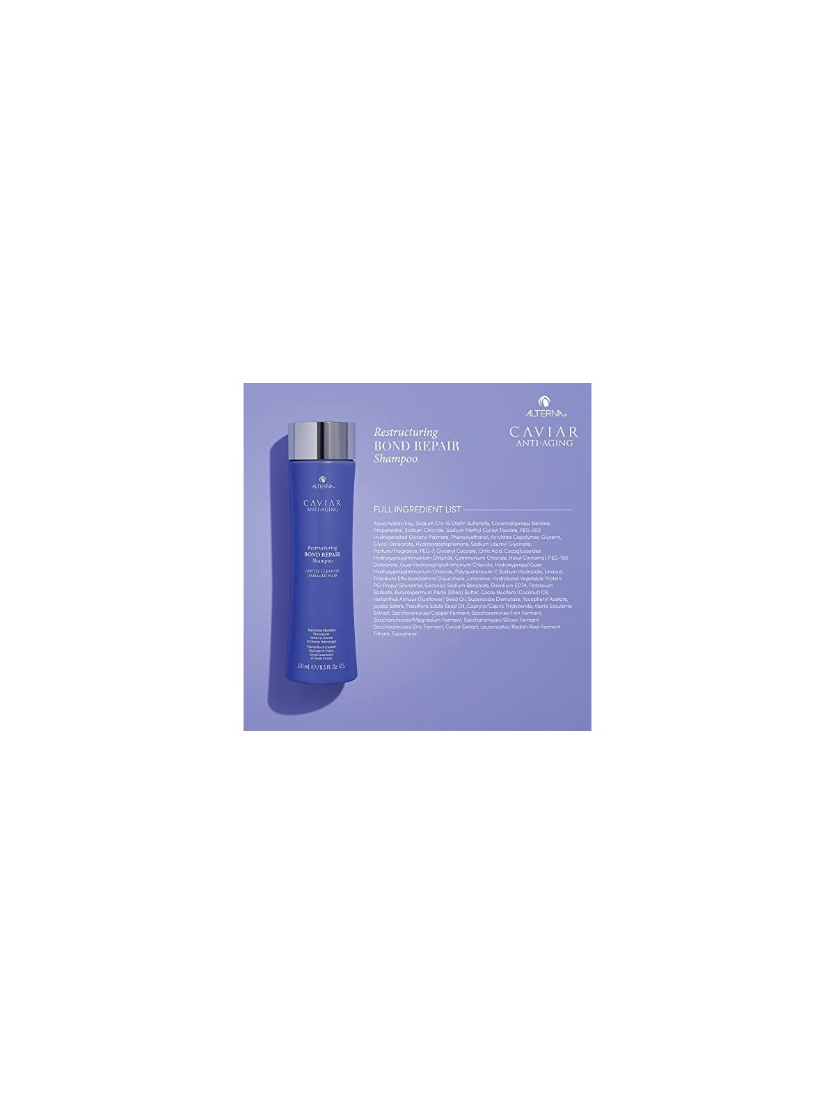 Alterna CAVIAR RISTRUTTURANTE BOND shampoo di riparazione retro bar 976ml unisex