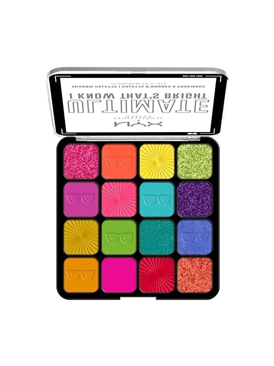 Palette Nyx Professional Make Up ULTIMATE So Bright
