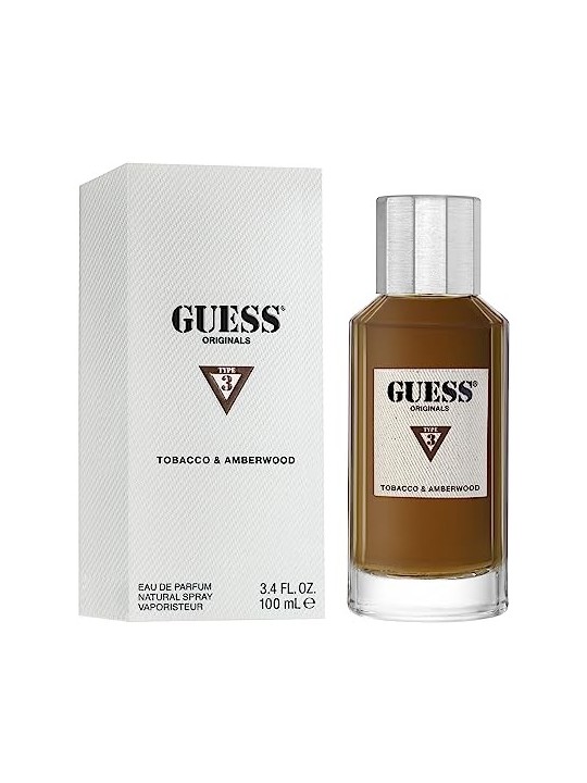 Guess Originali Type 3 Tobacco Amberwood eau de parfum unisex 100ml Guess www.essenzetotalstyle.com 