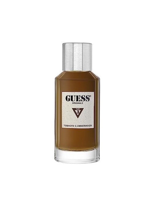 Guess Originali Type 3 Tobacco Amberwood eau de parfum unisex 100ml Guess www.essenzetotalstyle.com 