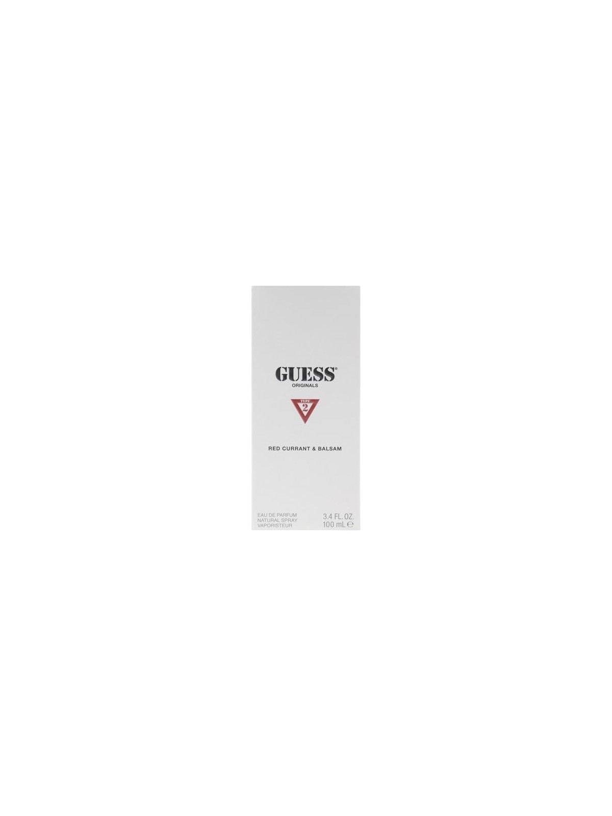 Guess Originali Tipo 2 Ribes Rosso e Balsamo eau de parfum unisex 100ml