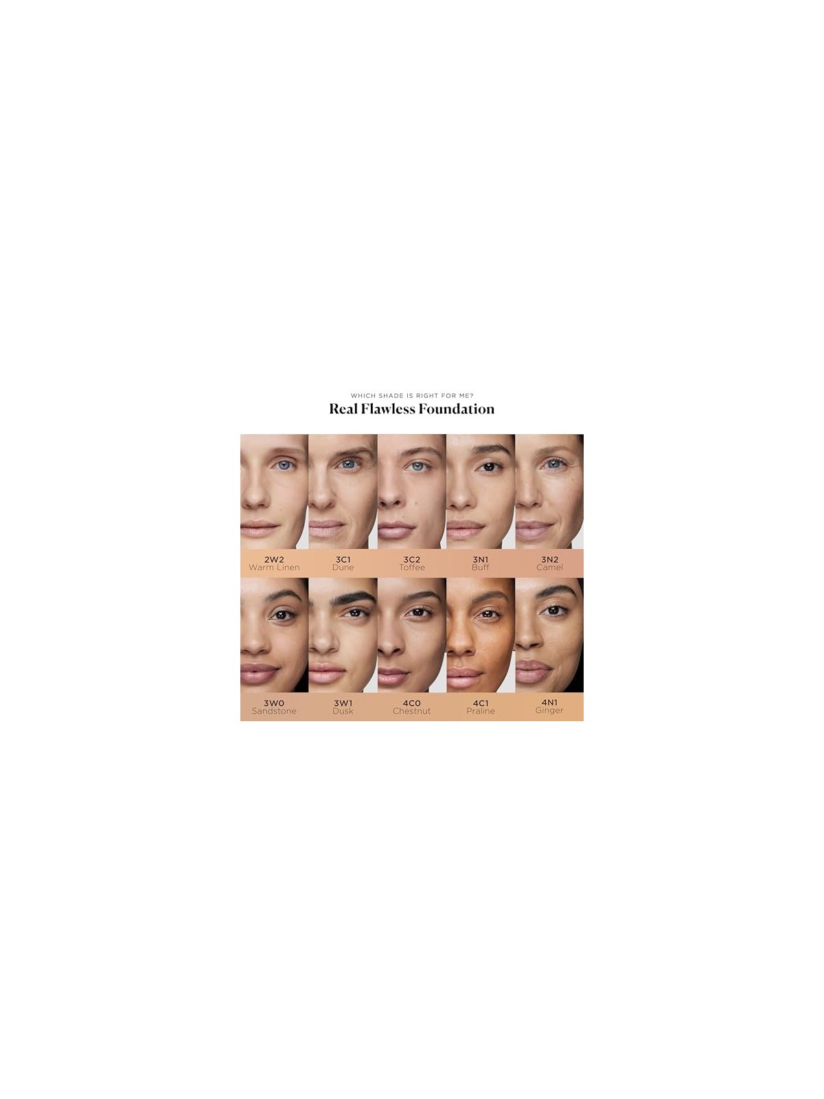 Fondotinta liquido Laura Mercier Real Flawless 30 ml donna 3C1 Dune