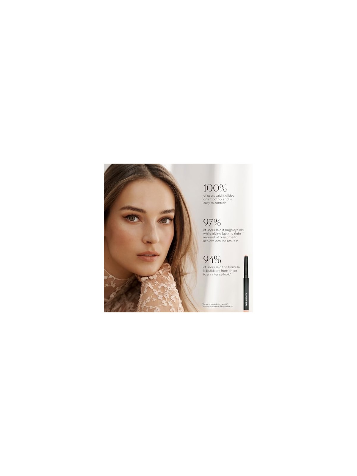 Ombretto matita Laura Mercier Caviar Stick Eye Shadow 1,64g Peach