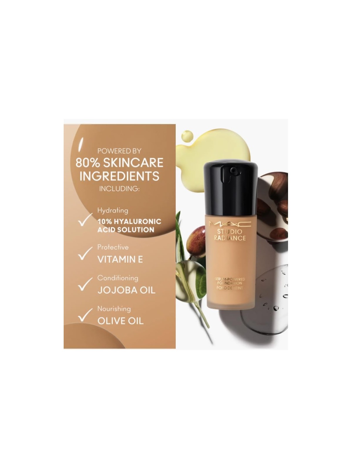 Fondotinta MAC Studio Radiance Serum-Powered NC17.5