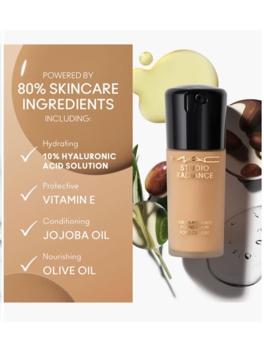 Fondotinta MAC Studio Radiance Serum-Powered 30ml NC35