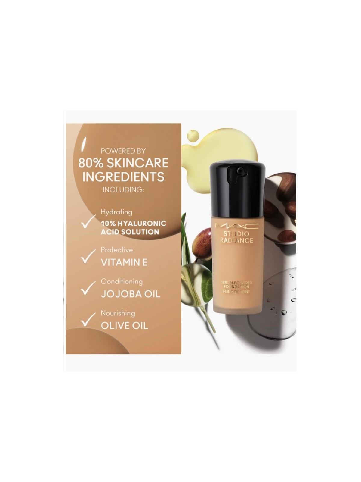 Fondotinta MAC Studio Radiance Serum-Powered 30ml NC35