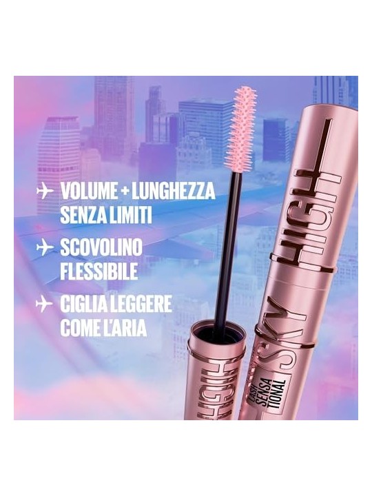 Maybelline Lash Sensational Sky High Mascara donna Blue Mist