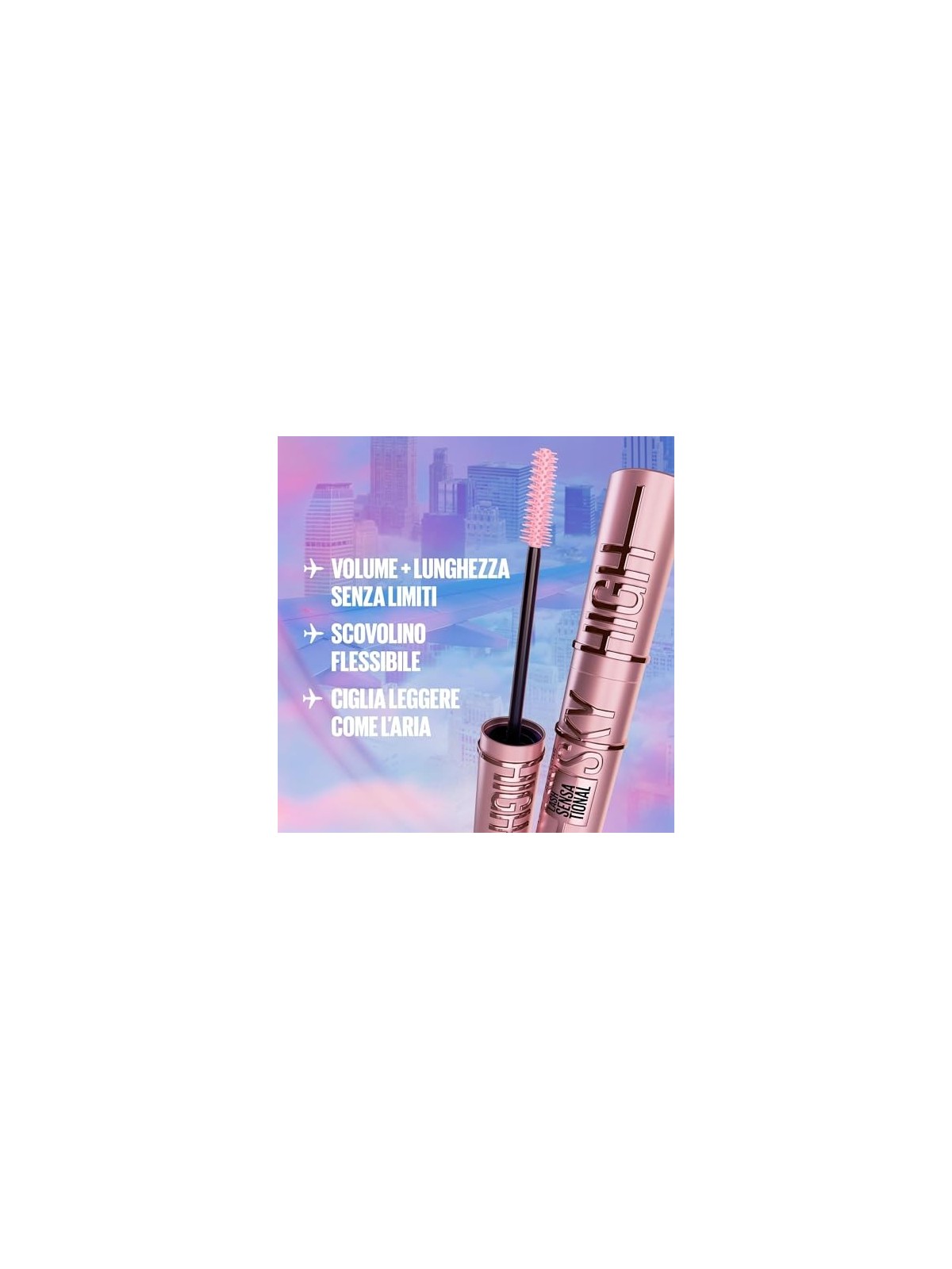Maybelline Lash Sensational Sky High Mascara donna Blue Mist