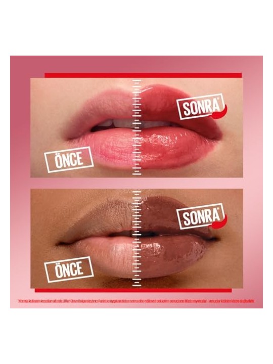Maybelline Lucidalabbra Lifter Plump 54 ml donna 004 Red Flag