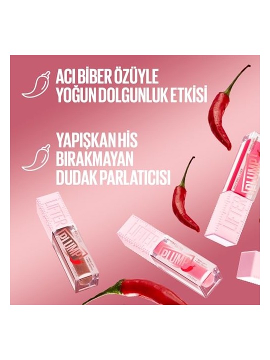 Maybelline Lucidalabbra Lifter Plump 54 ml donna 004 Red Flag