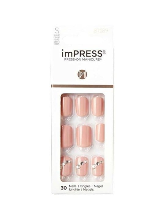 Unghie ImPRESS Crystal Blossom Kiss My Face