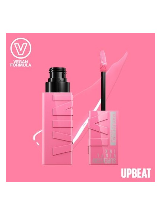 Maybelline Superstay Ink Vinyl Lipstick 155 Upbeat