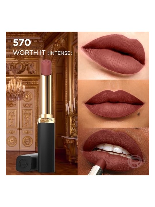L'Orï¿½ï¿½al Color Riche Matte Lipstick Intense Volume 570 Worth It Intens