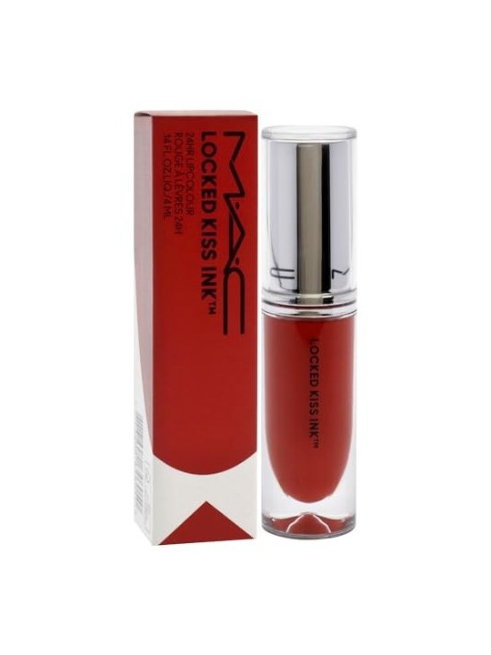 MAC Locked Kiss Ink 24HR Lipcolor Rossetto liquido waterproof 4 ml donna  95 Vicious