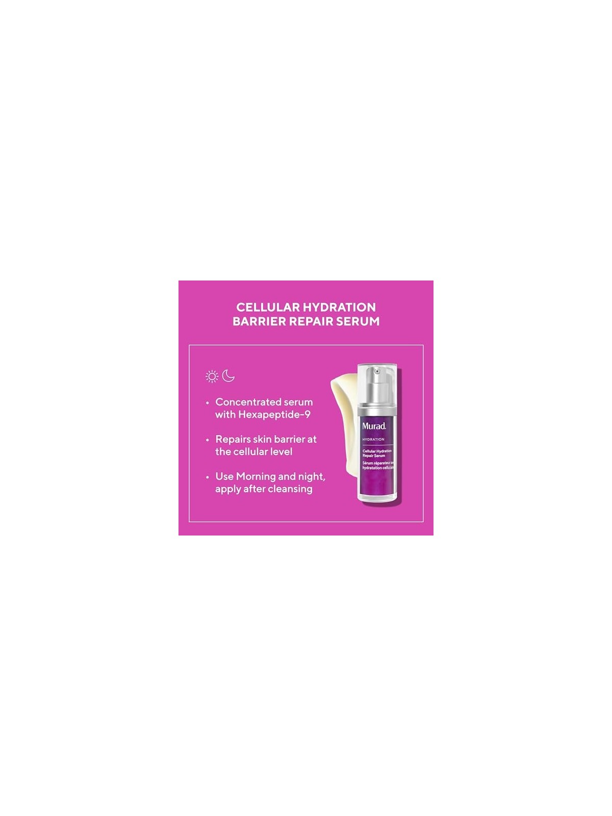 Murad Cellular Hydration Repair Serum 30ml Murad Skincare www.essenzetotalstyle.com 