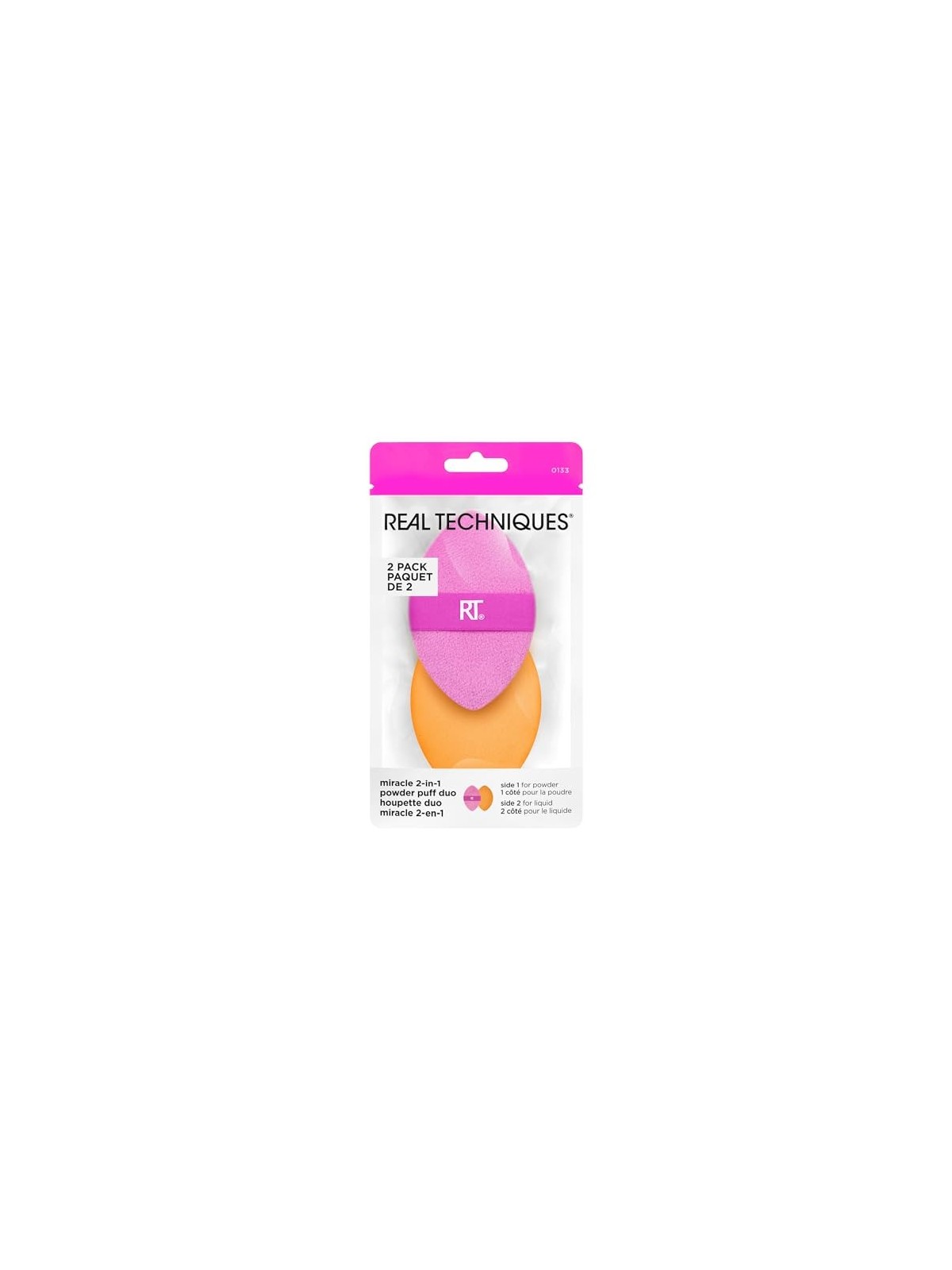 Duo piumino per cipria Miracle 2in1 Real Techniques